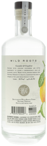 Wild Roots Cucumber and Grapefruit Infused Gin