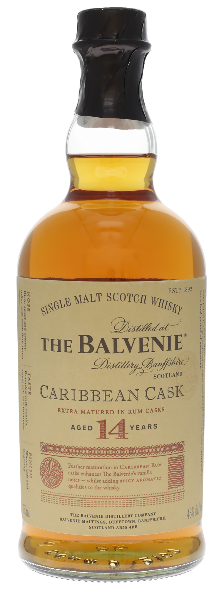 The Balvenie Caribbean Cask 14 Year Old