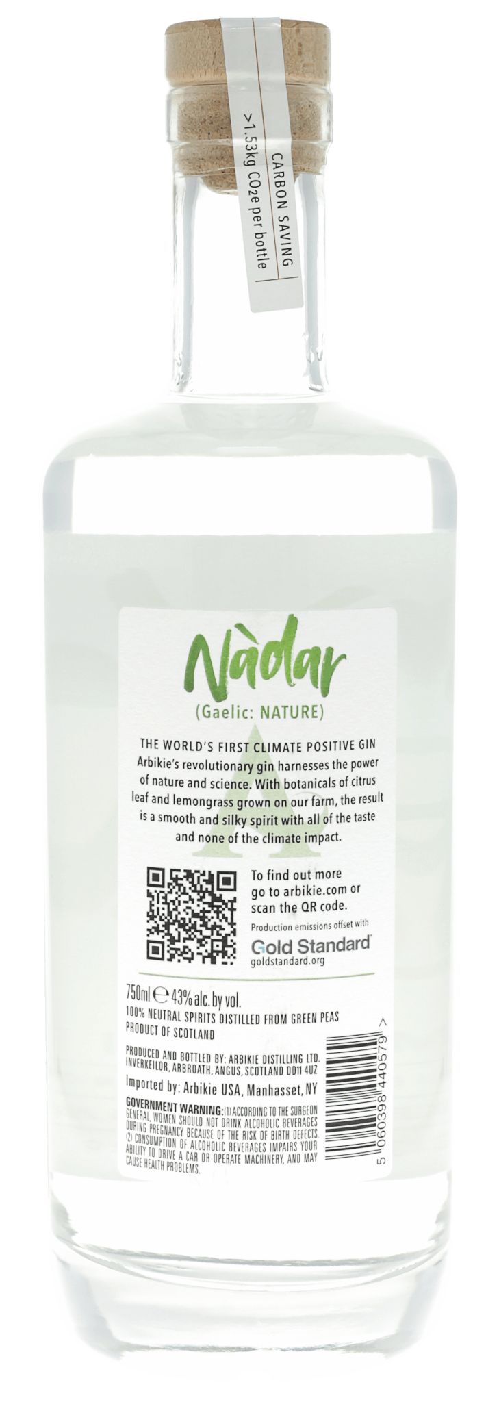 Arbikie Nadar Gin
