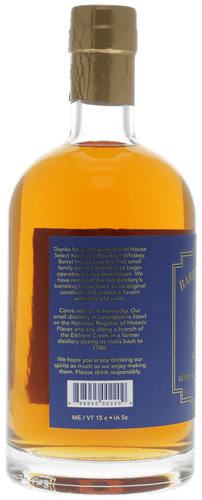 Barrel House Select Kentucky Bourbon Whiskey