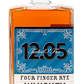 1205 Four Finger Rye Whiskey
