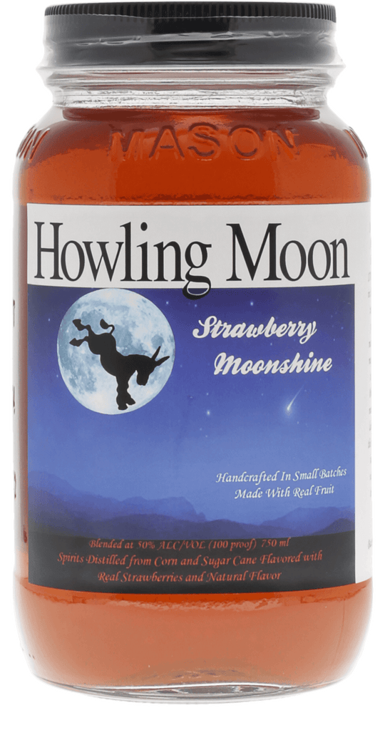 Howling Moon Distillery Strawberry Moonshine