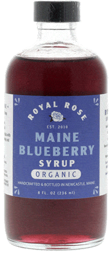 Wild Maine Blueberry Organic Syrup