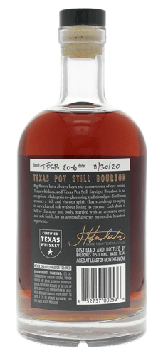 Balcones Texas Pot Still Bourbon