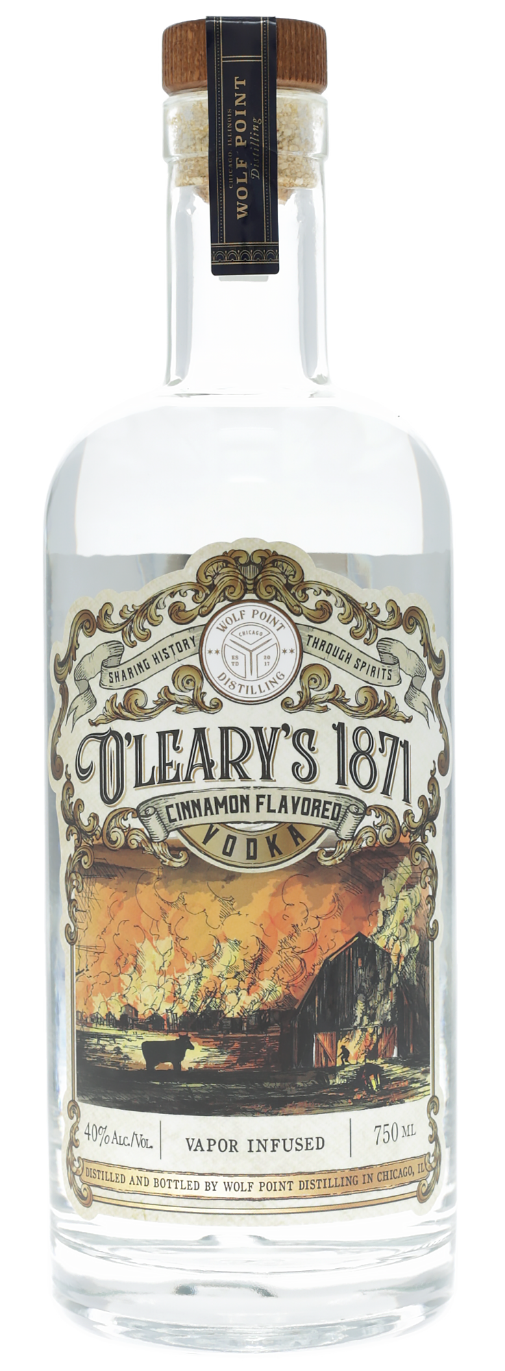 O’leary’s 1871 Cinnamon Infused Vodka