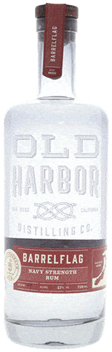 Old Harbor Barrelflag Navy Strength Rum