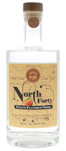 North Forty Peach Vodka