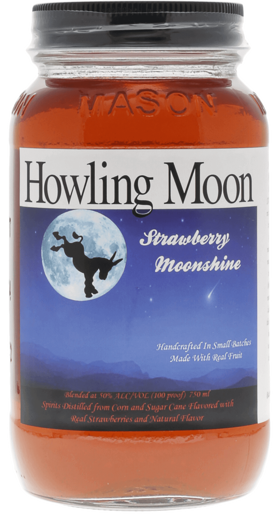 Howling Moon Distillery Strawberry Moonshine