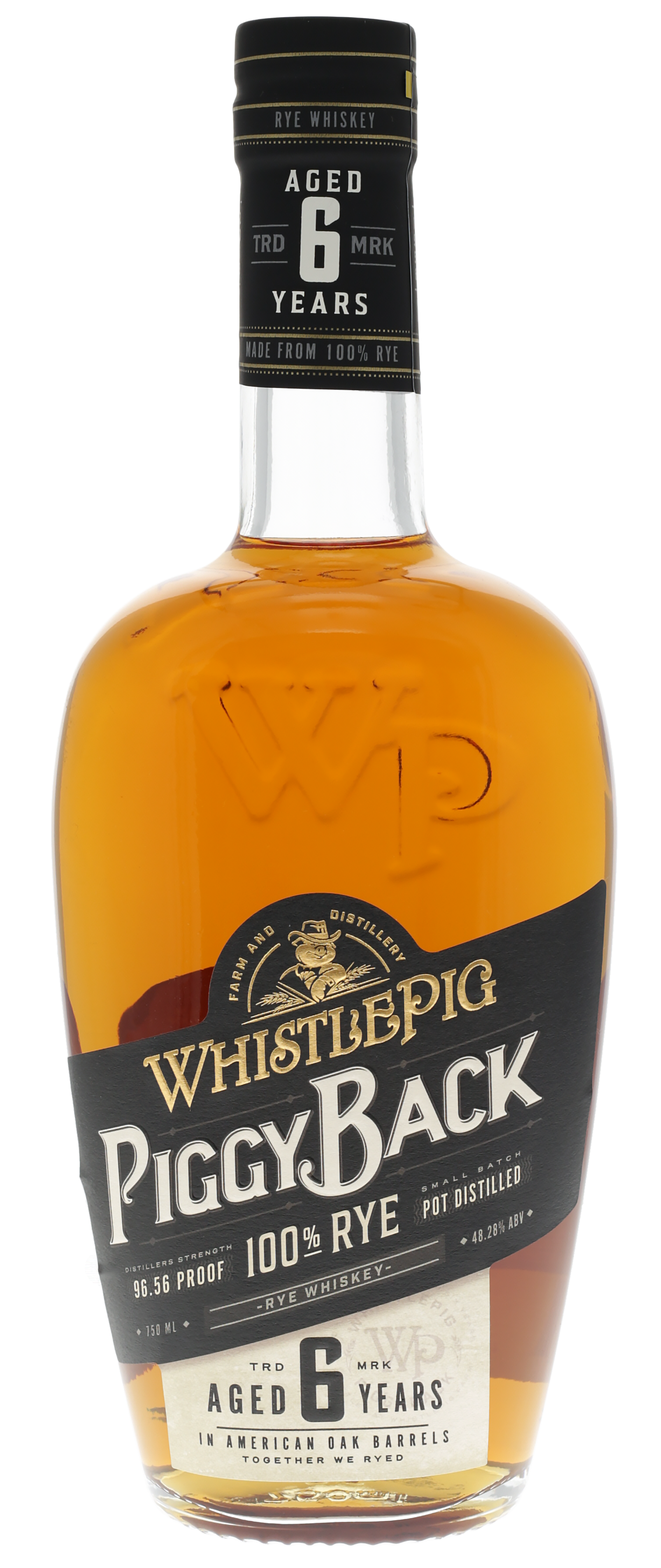 WhistlePig PiggyBack 6 Year Rye Whiskey