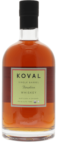 KOVAL Single Barrel Bourbon Whiskey
