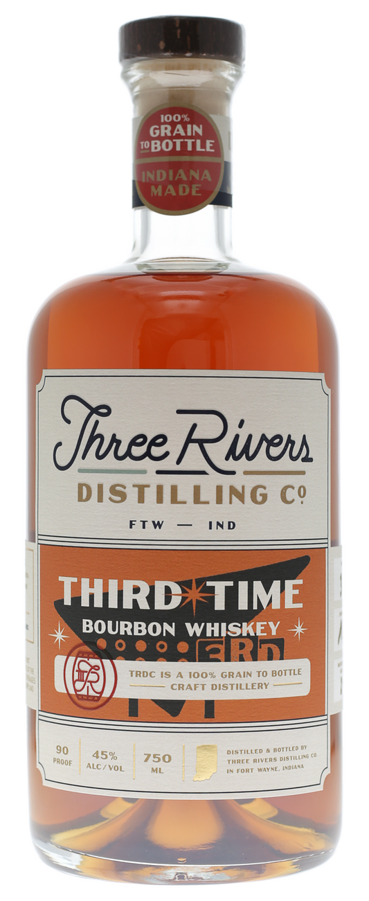 Three Rivers Third Time Bourbon