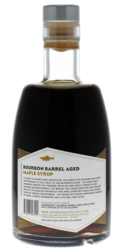 Iron Fish Bourbon Barrel Aged Maple Syrup