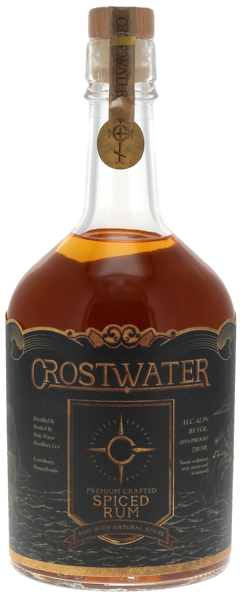 Crostwater Distilled Spirits Spiced Rum