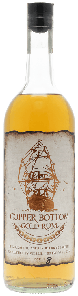 Copper Bottom Craft Distillery Gold Rum