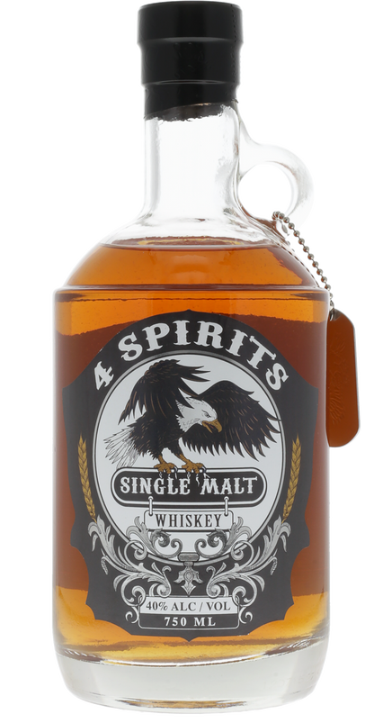 4 Spirits Single Malt Whiskey