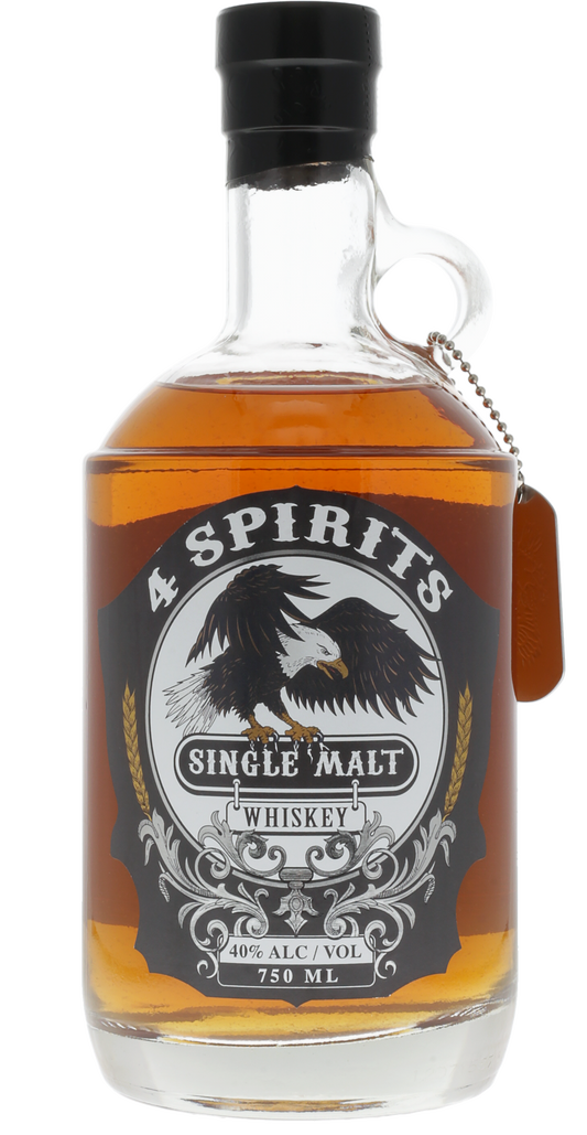 4 Spirits Single Malt Whiskey