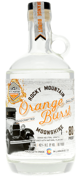 Mystic Mountain Orange Burst Moonshine