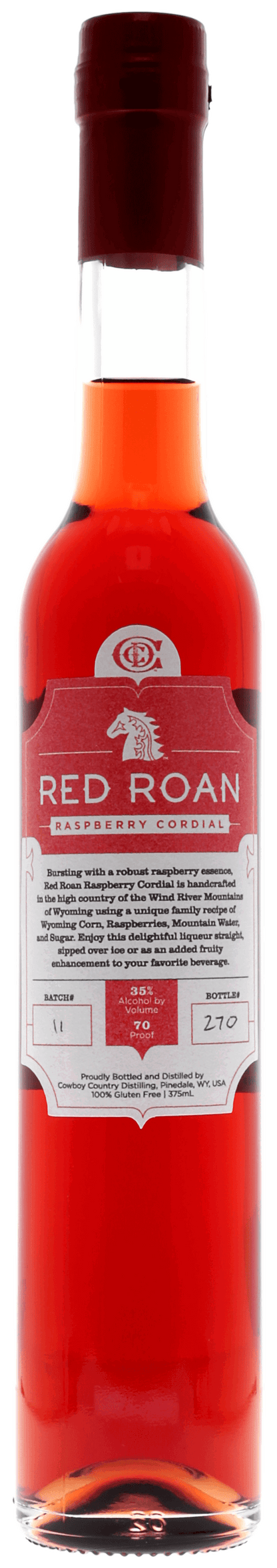 Red Roan Raspberry Cordial