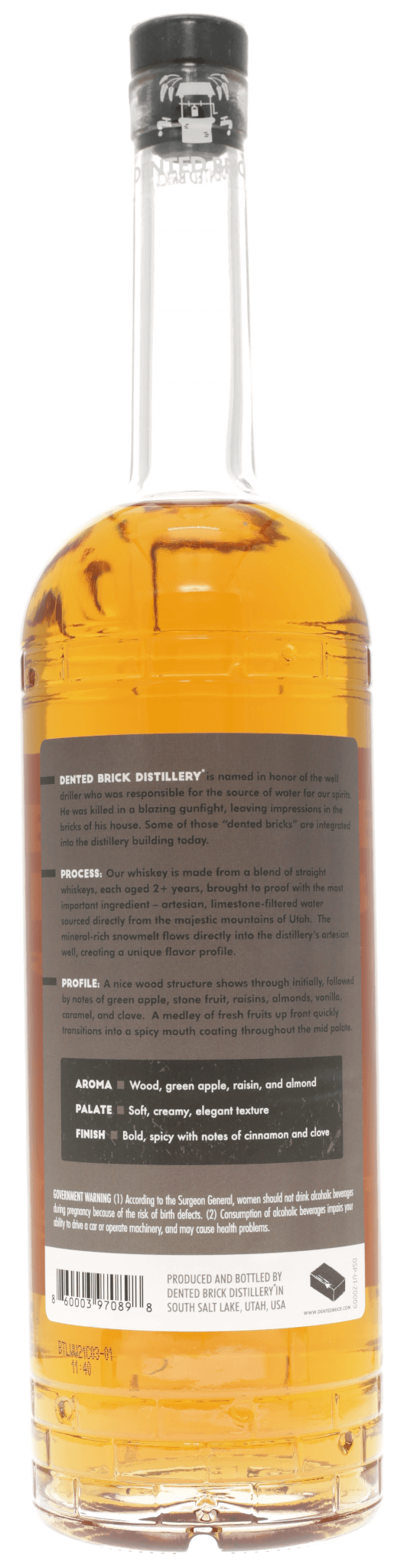 Dented Brick Craft Whiskey
