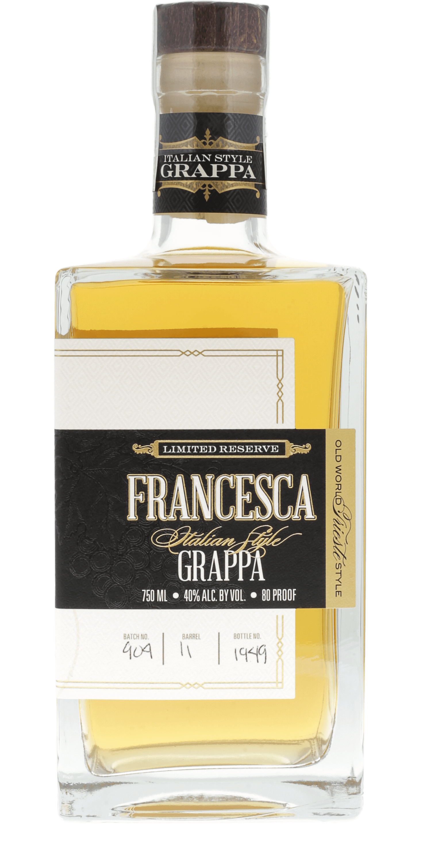 Francesca Italian Style Grappa