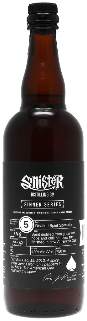 Sinner Series - Experimental Batch no.5
