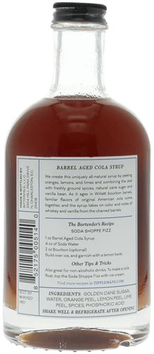 Barrel Aged Cola Syrup