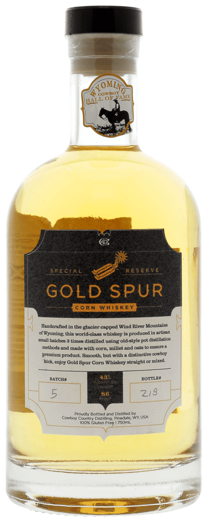 Gold Spur Special Reserve Corn Whiskey