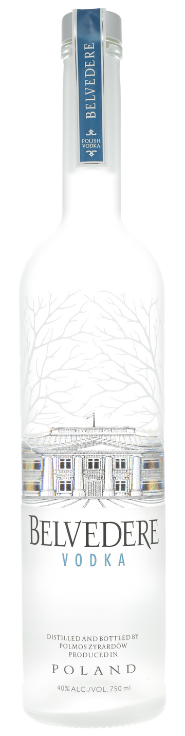 Belvedere Vodka Distilled and Bottled in