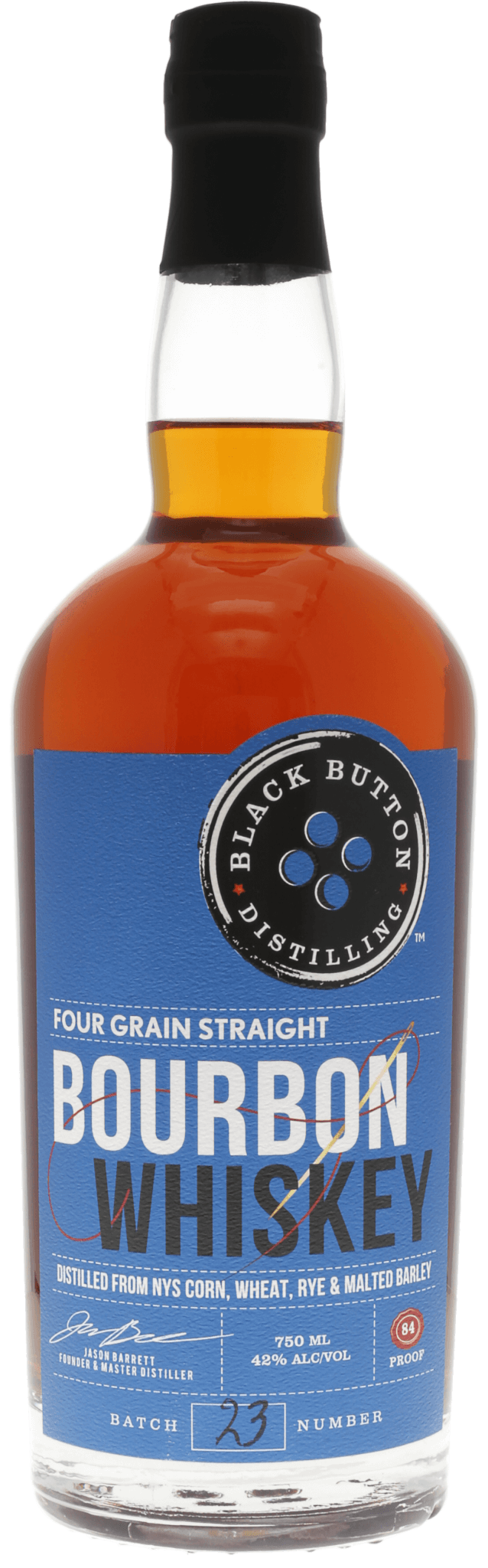 Black Button Four Grain Straight Bourbon