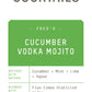 Austin Cocktails Cucumber Vodka Mojito