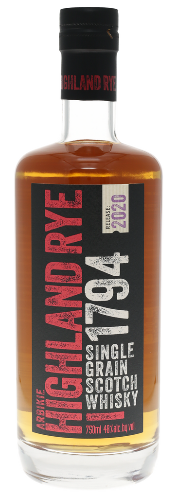 Arbikie Highland Rye 1794 Single Grain Scotch Whisky