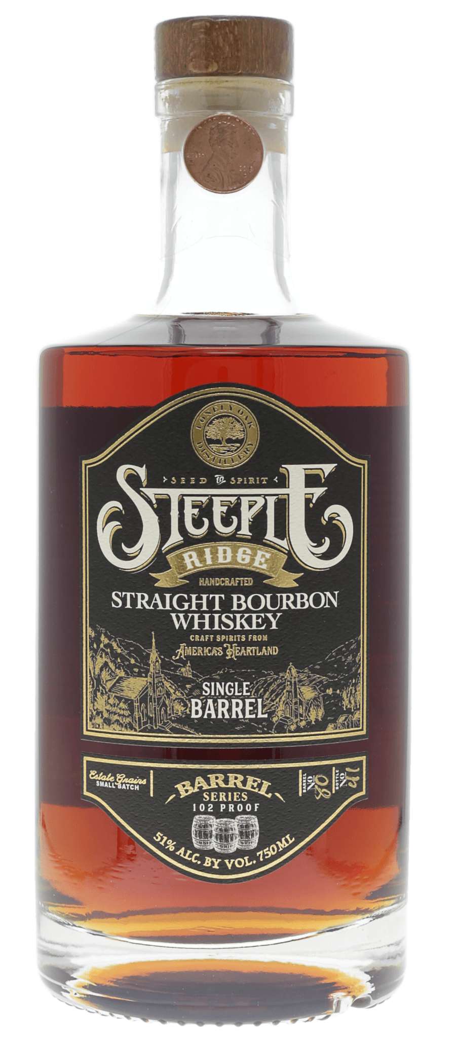 Steeple Ridge Bourbon - Single Barrel