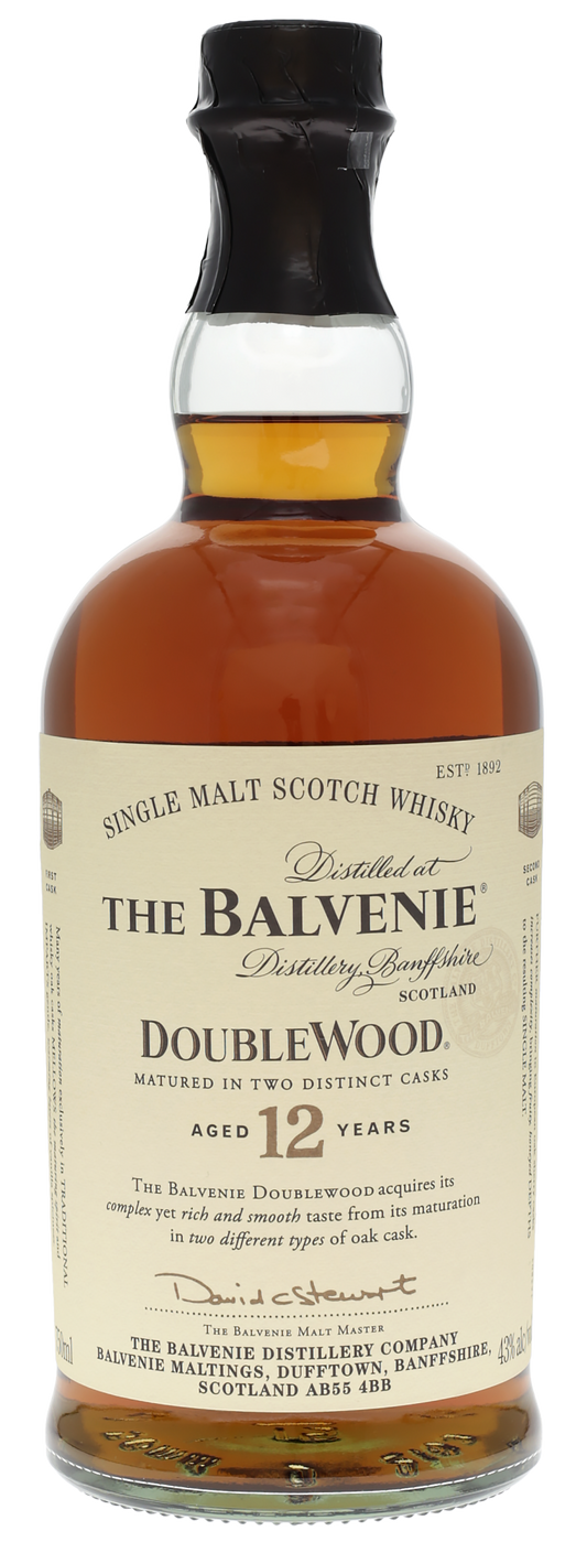 The Balvenie Scotch 12 Year Single Malt Doublewood