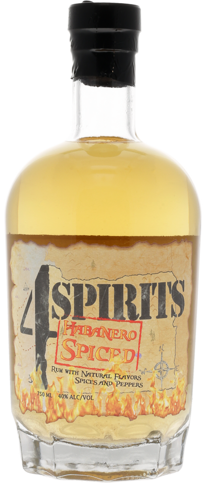4 Spirits Habanero Spiced Rum