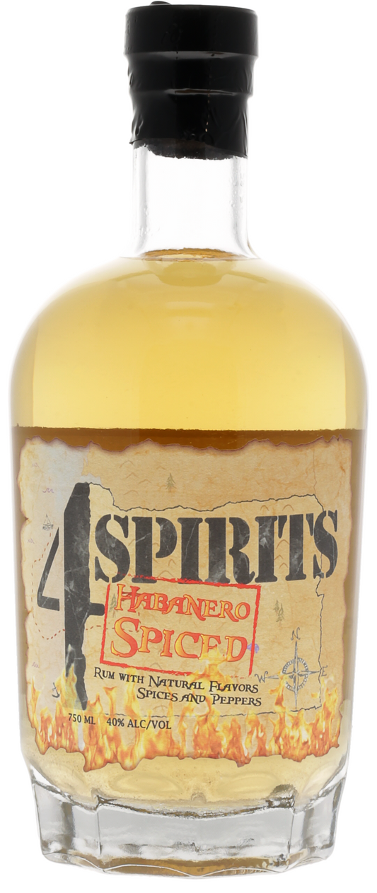 4 Spirits Habanero Spiced Rum