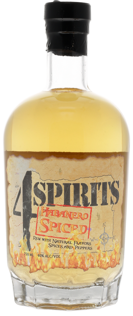 4 Spirits Habanero Spiced Rum
