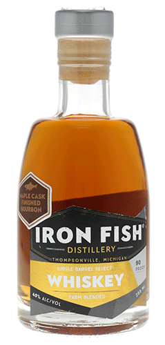 Iron Fish Maple Cask Bourbon Whiskey