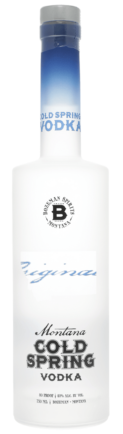Bozeman Cold Spring Vodka