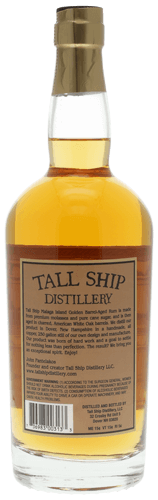 Tall Ship Malaga Island Golden Barrel-Aged Rum