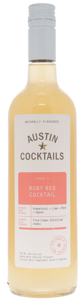 Austin Cocktails Fred's Ruby Red Cocktail