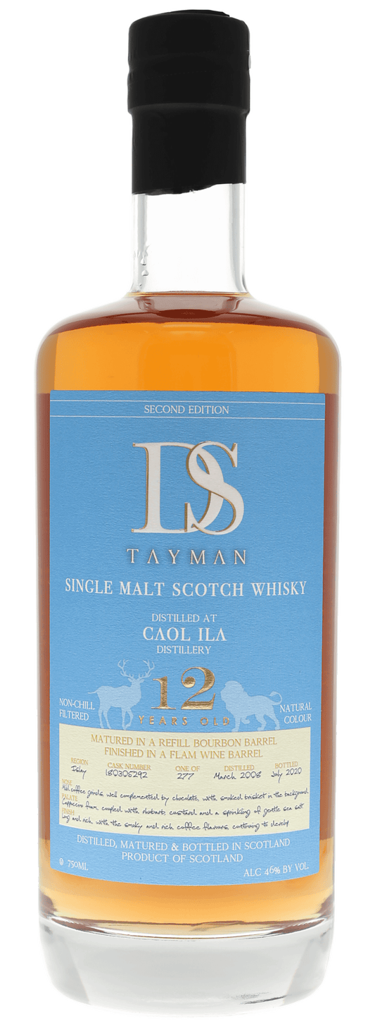 DS Tayman Caol Ila 12 Year Single Malt Scotch Whisky