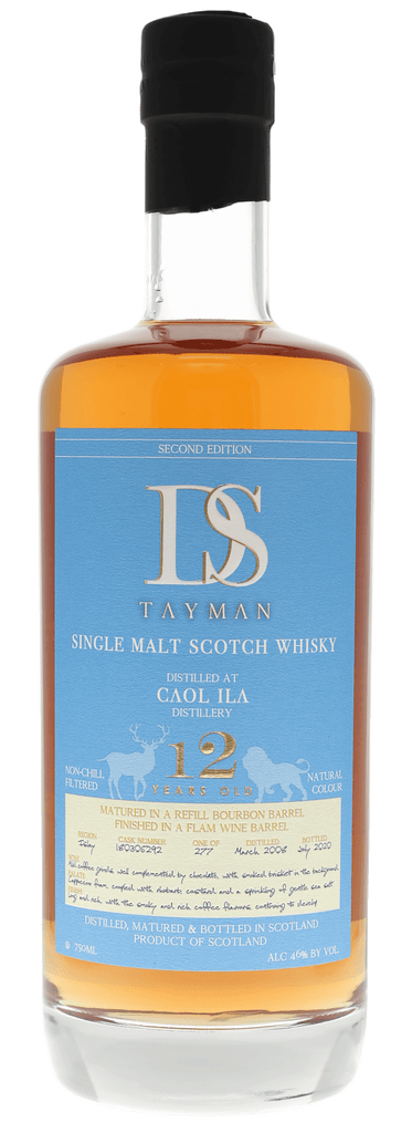 DS Tayman Caol Ila 12 Year Single Malt Scotch Whisky