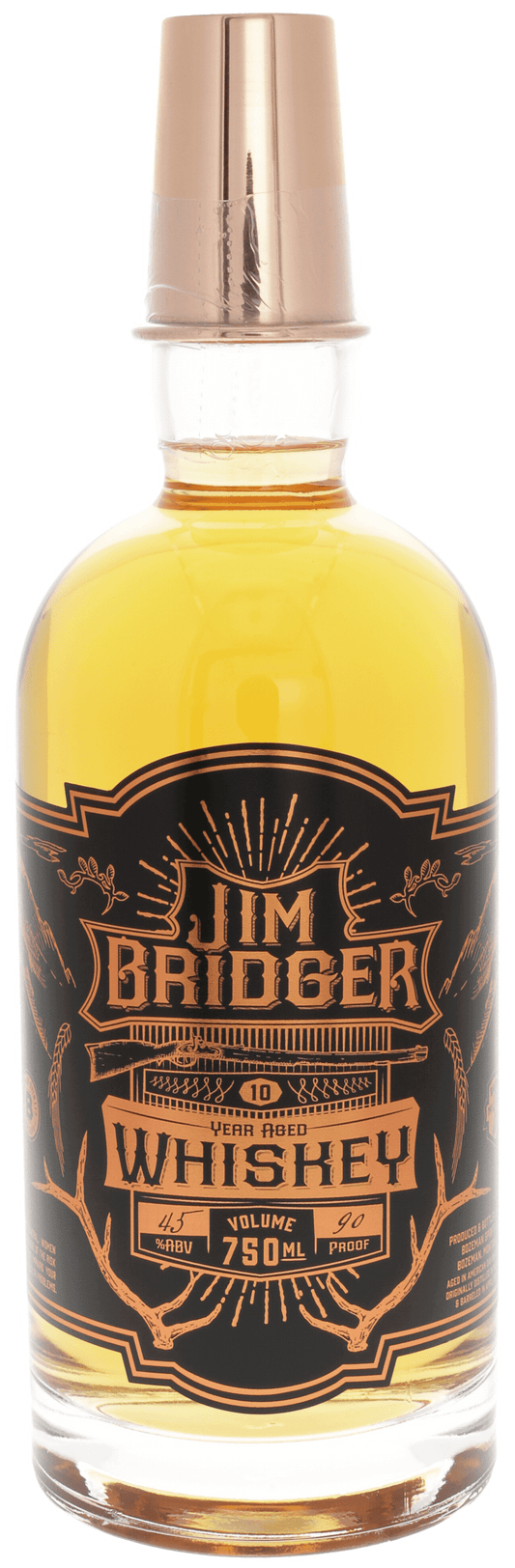 Bozeman Jim Bridger 10 Year Whiskey