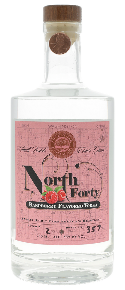 North Forty Raspberry Vodka