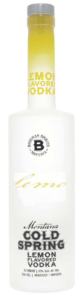 Bozeman Cold Spring Lemon Vodka