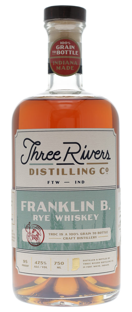 Three Rivers Franklin B. Rye Whiskey