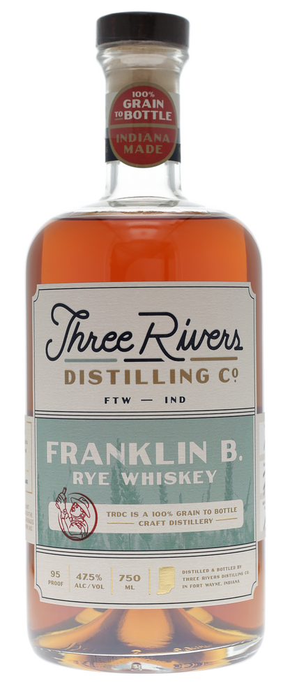 Three Rivers Franklin B. Rye Whiskey