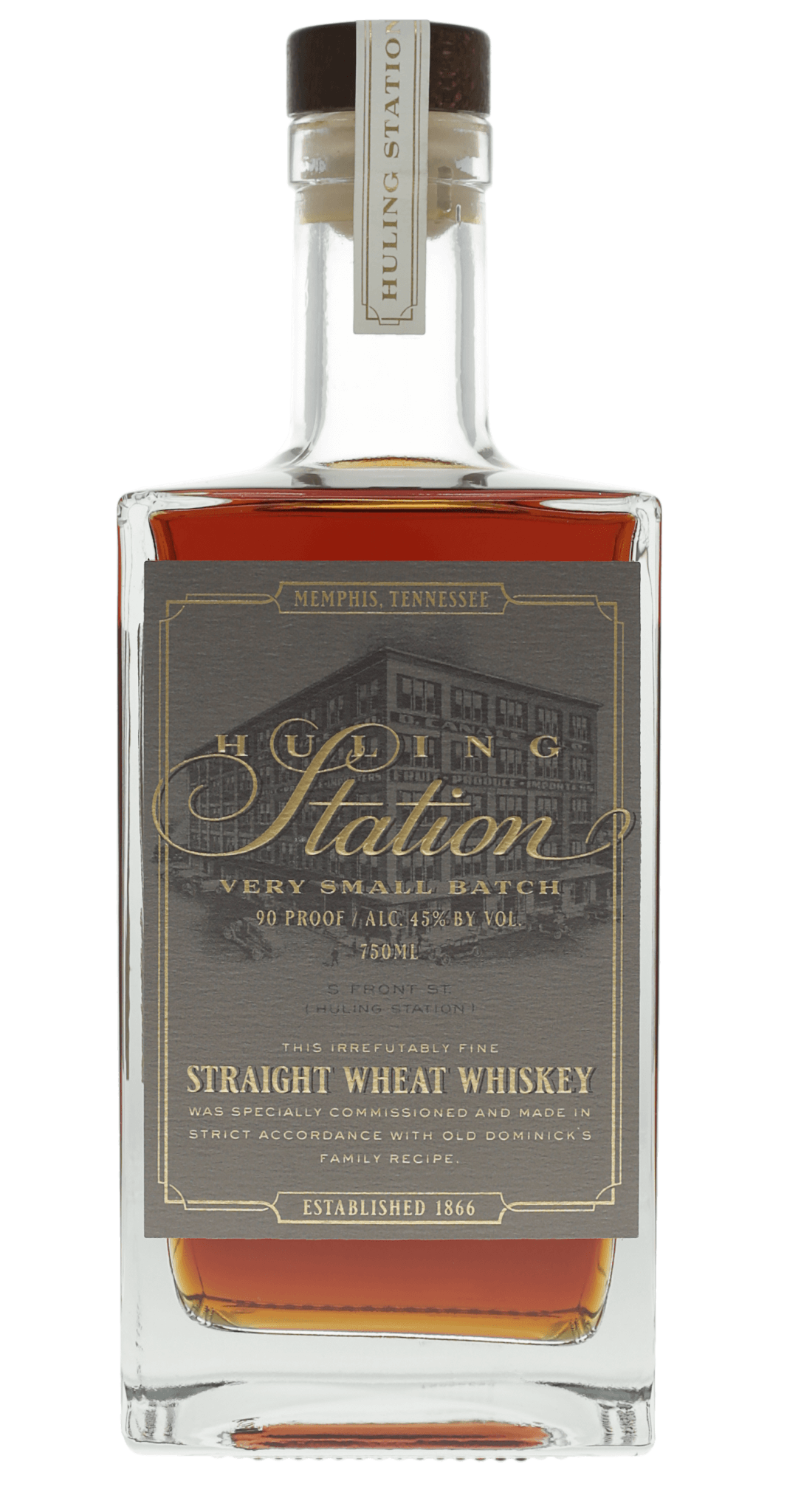Old Dominick Huling Station Straight Wheat Whiskey