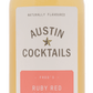 Austin Cocktails Fred's Ruby Red Cocktail
