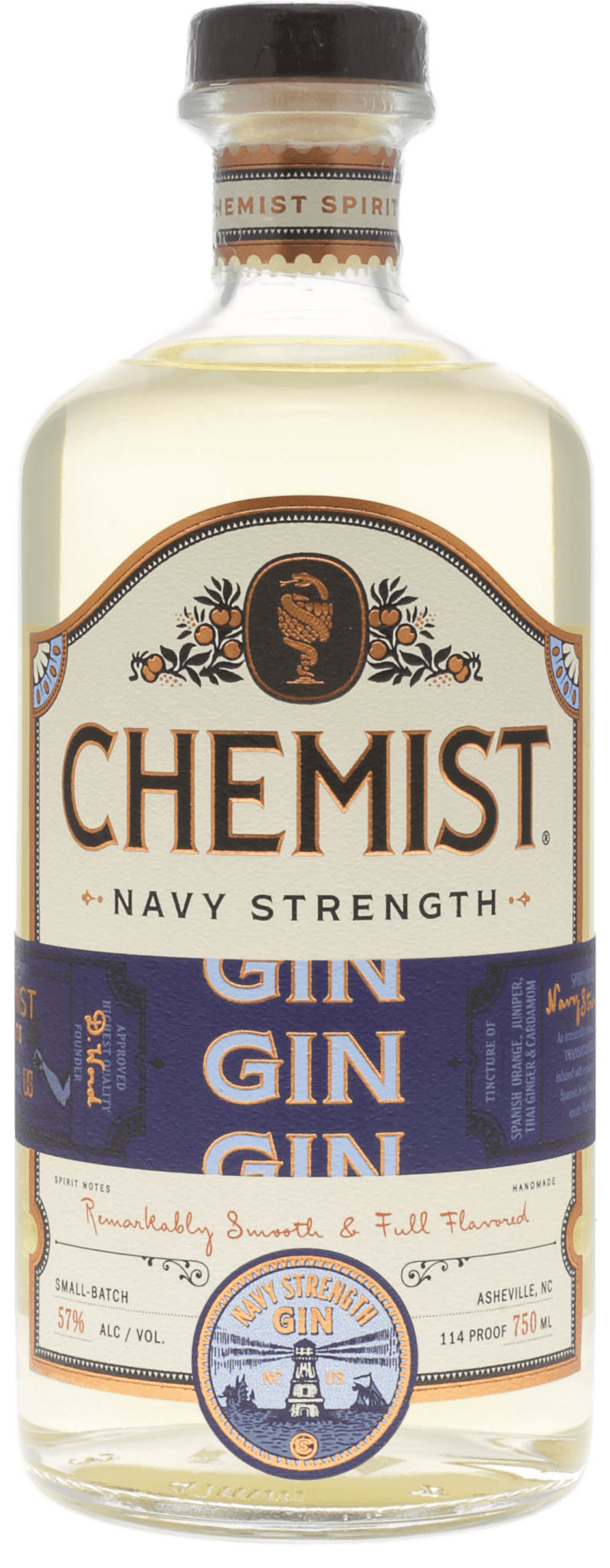 Chemist Spirits Navy Strength Gin